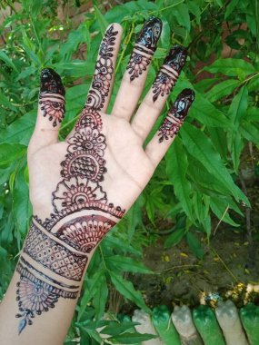 Güzel Mehandi tasarımı  .