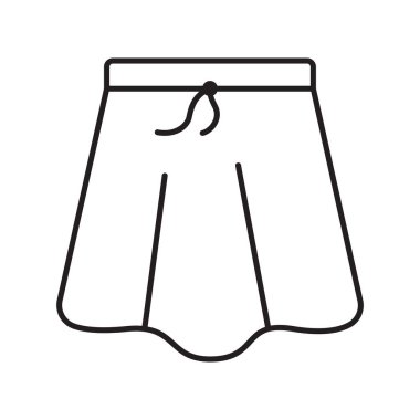 Melekleri anahattı kontur simge vektör