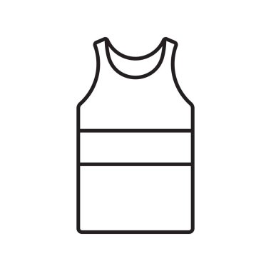 kolsuz anahattı kontur simge vektör