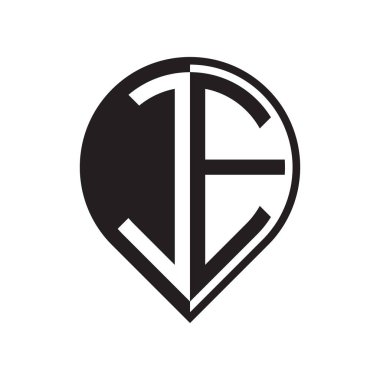 ilk harf PIN logosu siyah