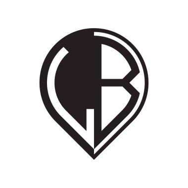 ilk harf PIN logosu siyah