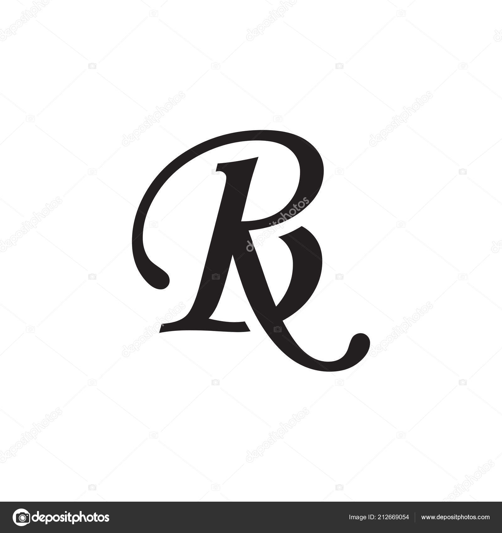 Letter rb logo vector
