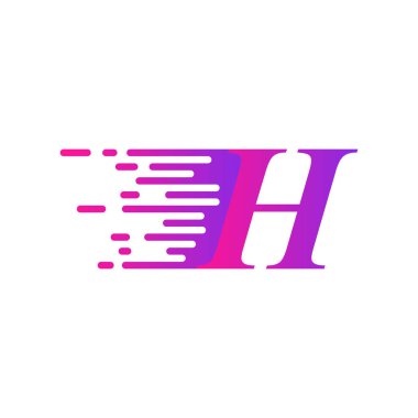 ilk harfi H hızlı hareket logosu