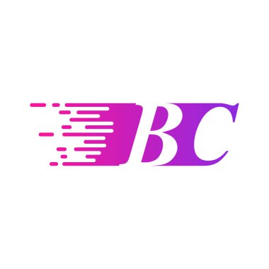 İlk harf logo hızlı hareket eder