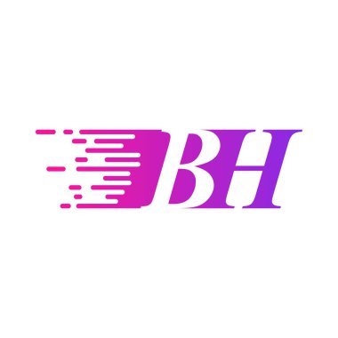 İlk harf logo hızlı hareket eder