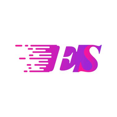 İlk harf logo hızlı hareket eder