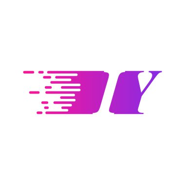 İlk harf logo hızlı hareket eder