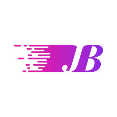 İlk harf logo hızlı hareket eder