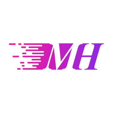 İlk harf logo hızlı hareket eder