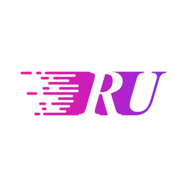 İlk harf logo hızlı hareket eder