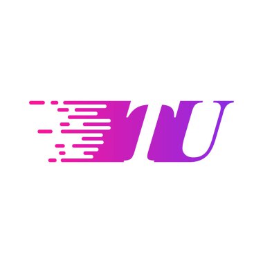 İlk harf logo hızlı hareket eder