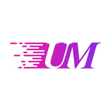İlk harf logo hızlı hareket eder