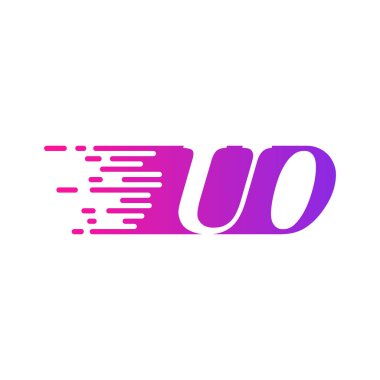 İlk harf logo hızlı hareket eder