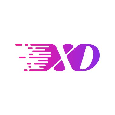 İlk harf logo hızlı hareket eder