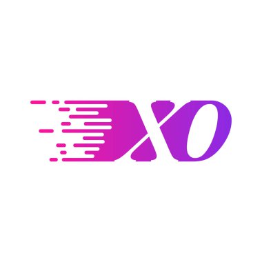 İlk harf logo hızlı hareket eder