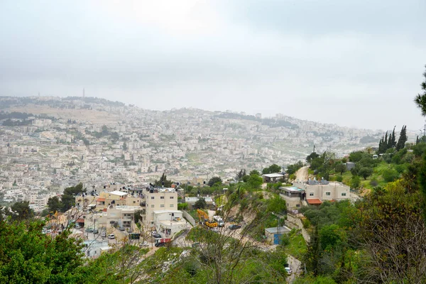 Jerusalén vista panorámica del techo —  Fotos de Stock