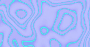 Termal Akış Döngüsü Soyut Gradyan Canlandırması