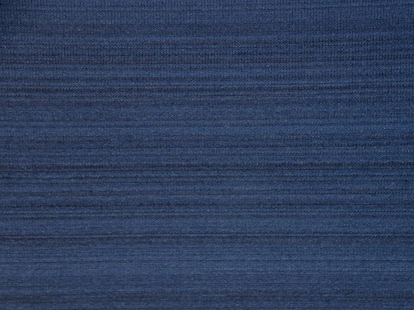 Tmavá Námořnická Modrá Proužkovaná Polyester Sportovní Textilie Textura Swatc — Stock fotografie