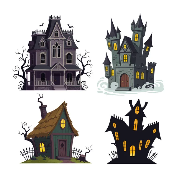 Düz Cadılar Bayramı Perili Ev Koleksiyonu Seti