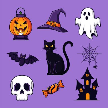 Cadılar Bayramı Parti Simgeleri Resmetme Ayarları