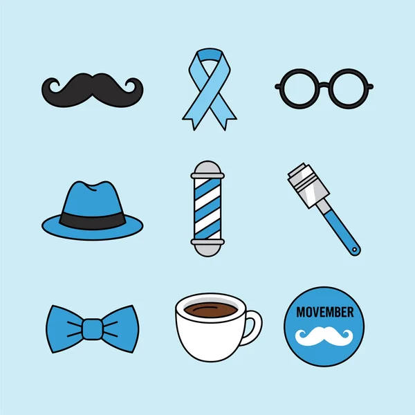 Movember Farkındalık Simgeleri Resmetme Ayarları