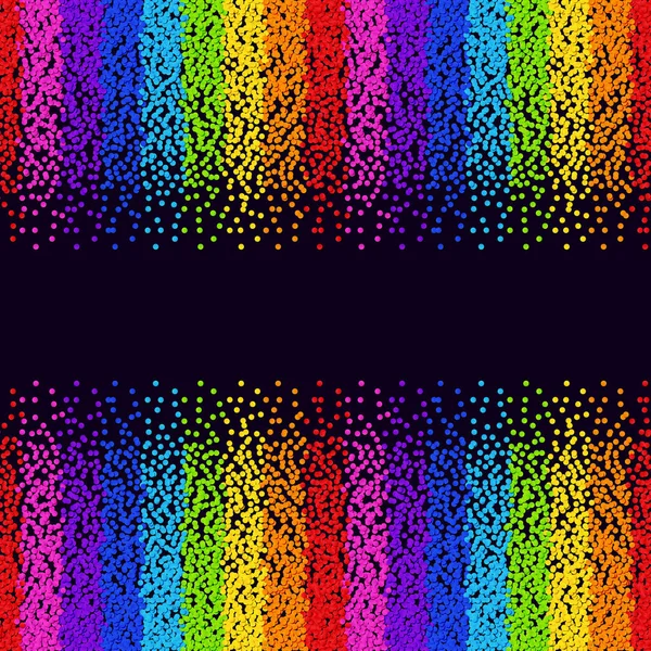 Fondo arcoiris abstracto universal de rayas de confeti en Dar — Archivo Imágenes Vectoriales