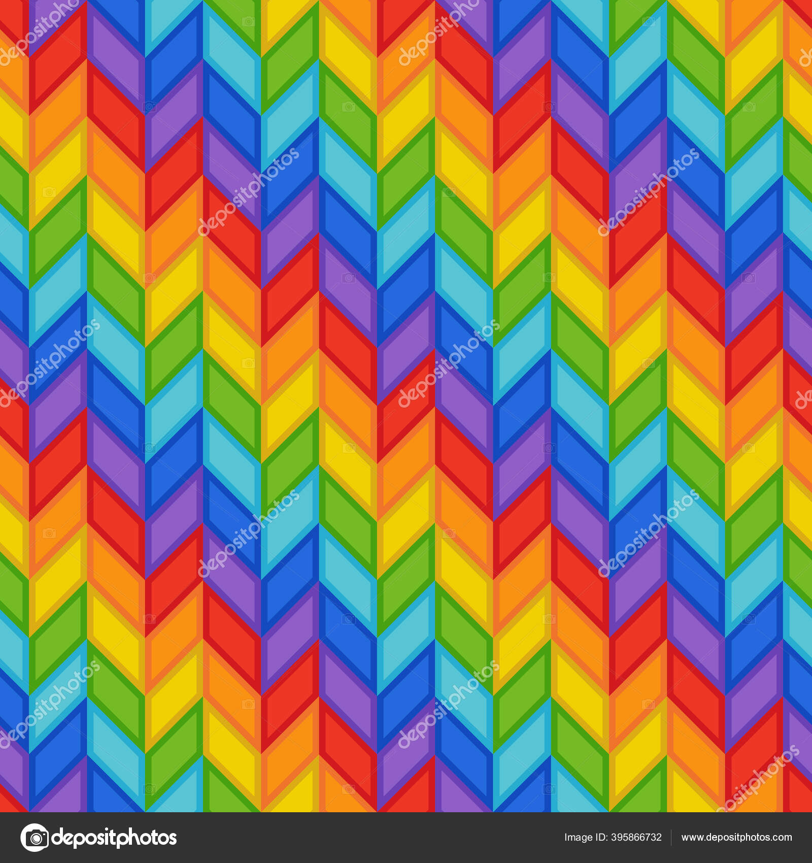 Colorful Simple Geometric Patterns