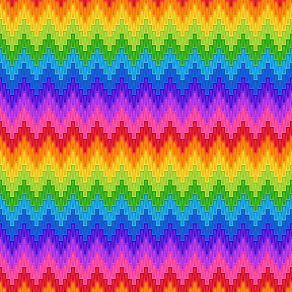 Universal Abstract Bright Rainbow Seamless Pattern Simple Geometric Figures Rectangles — Image vectorielle