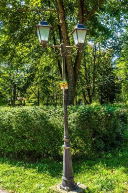 Parktaki fener.
