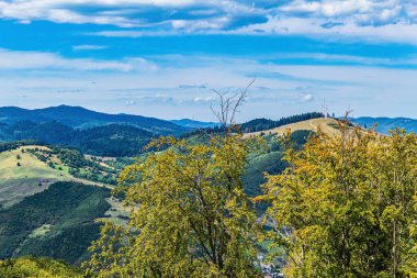 Karpat dağlarında sonbahar