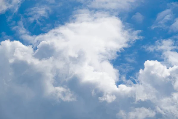 Morning Blue Sky White Cloud — Stock Photo, Image