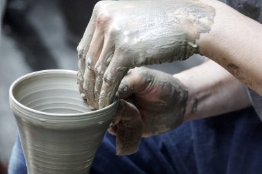 esnaf el yapım kil pot el yapımı çanak çömlek atölyesi
