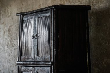 Eski antika Tay Çince Geleneksel ahşap dolap dolap