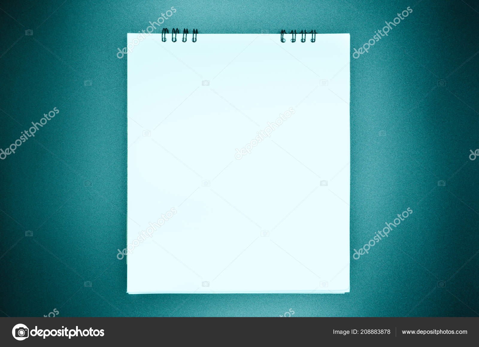 Blank Paper Calendar Planner Template Mockup Stock Photo by ©tarnrit