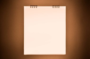 boş kağıt Takvim Planlayıcısı şablon mockup