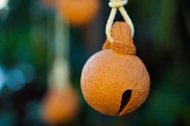 Çan şekil kil seramik bahçe dekorasyon