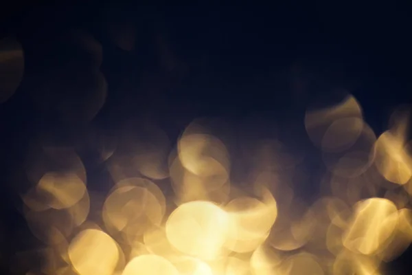 sarı ışık bokeh koyu arka plan