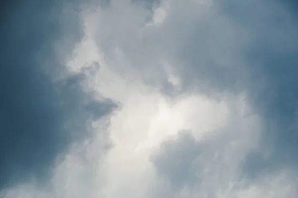 Céu Azul Nuvens Nascer Sol — Fotografia de Stock