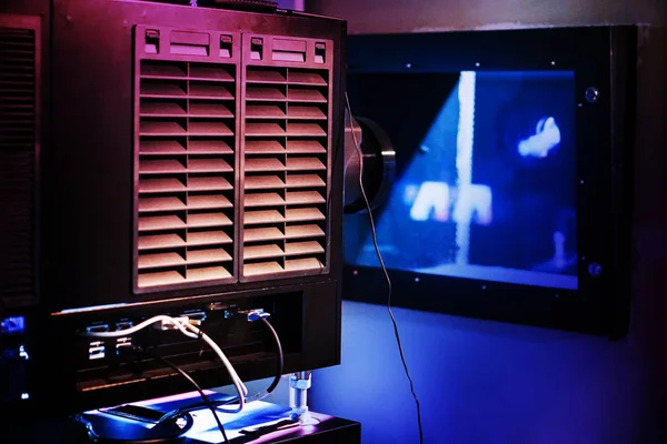 movie theater cinema projector machine