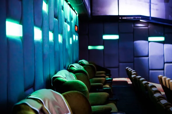 Movie Theater Cinema Seats — Stock Photo, Image