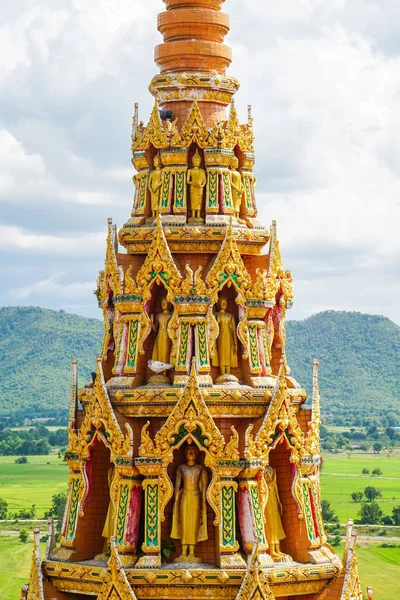 Templo Cueva Del Tigre Wat Tham Sua Imagen Grande Del —  Fotos de Stock