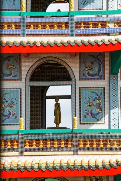 Templo Caverna Tigre Wat Tham Sua Imagem Grande Buddha Stupa — Fotografia de Stock