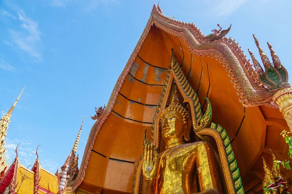 Templo Cueva Del Tigre Wat Tham Sua Imagen Grande Del —  Fotos de Stock