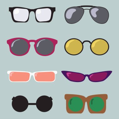 Gözlük renk modern