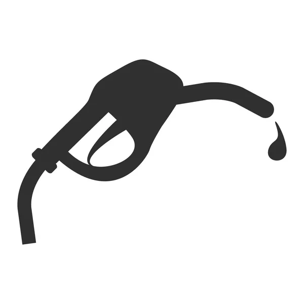 Fuel station service icon vector design illustration — Stock Vector