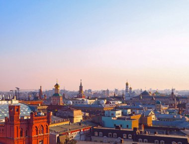 Görünümden Moskova gözlem platformu üzerinde mağaza Lubyanka çocuk Dükkanı