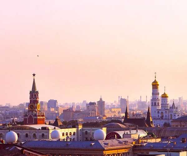 Kilátás Moszkvai Megfigyelési Platform Lubyanka Üzlet Children Shop — Stock Fotó