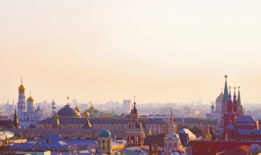 Görünümden Moskova gözlem platformu üzerinde mağaza Lubyanka çocuk Dükkanı