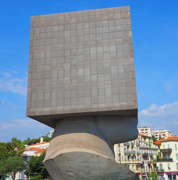 Nice Francia Septiembre 2017 Edificio Bibliotecas Públicas Niza Francia Edificio — Foto de Stock