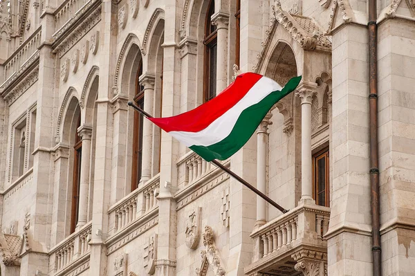 Meclis'te Budapeşte Macaristan bayrağı
